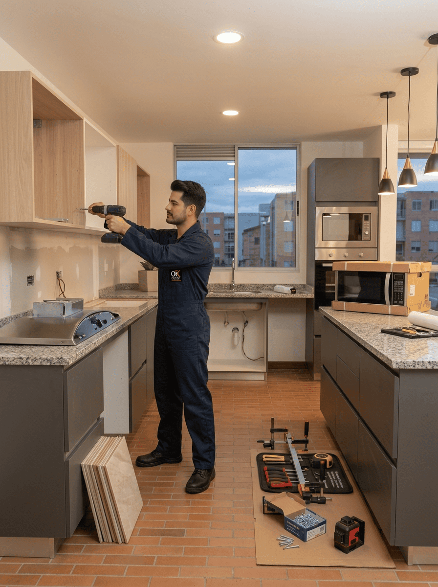 Instalación de cocinas integrales